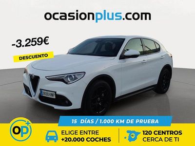 Usado Alfa Romeo Stelvio Executive 160 CV (117 kW) 2019 Blanco SUV