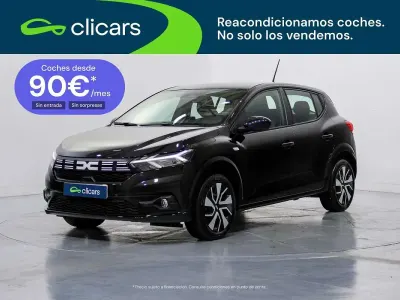 Usado Dacia Sandero Expression 101 CV (74 kW) 2024 Negro Utilitario