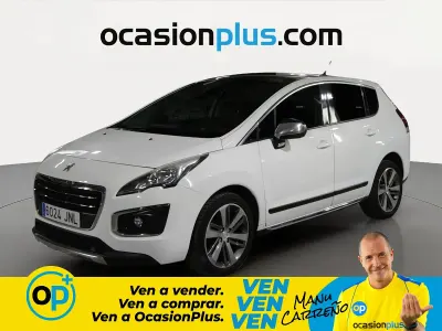 Usado Peugeot 3008 Allure 131 CV (96 kW) 2016 Blanco Monovolumen