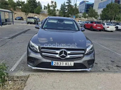 Usado Mercedes GLC220 170 CV (125 kW) 2018 Gris / plata SUV