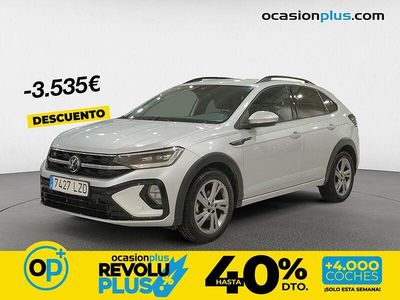 Usado VW Taigo R-line 110 CV (80 kW) 2022 Gris SUV