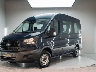 Azul Usado 2017 Ford Transit Ambiente Familiar | 25.775 € (Caro)