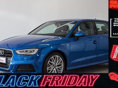 Usado Audi A3 S-Line 116 CV (85 kW) 2018 Azul claro Berlina