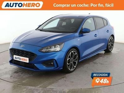 Usado Ford Focus ST-Line 125 CV (91 kW) 2020 Azul Utilitario