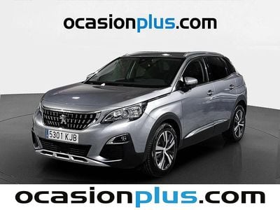 Usado Peugeot 3008 Allure 131 CV (96 kW) 2018 Gris SUV