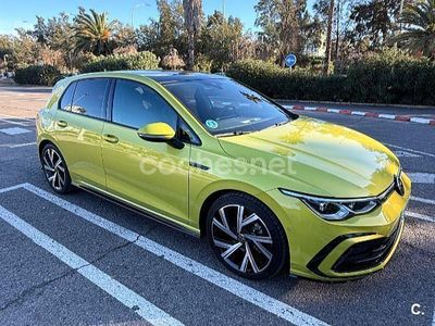 Usado VW Golf VII R-line 150 CV (110 kW) 2021 Amarillo Utilitario