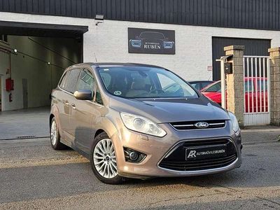 Usado Ford Grand C-Max Titanium 162 CV (119 kW) 2011 Marrón Monovolumen