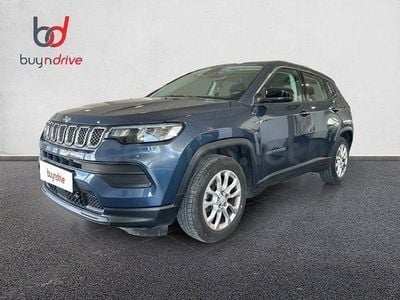 Usado Jeep Compass Longitude 130 CV (95 kW) 2022 Azul SUV