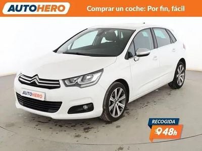 Begagnad Citroën C4 Feel 120 HK (88 kW) 2016 Vit Sedan