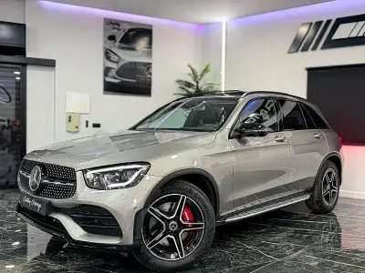 Usado Mercedes GLC220 194 CV (142 kW) 2020 Gris / plata SUV