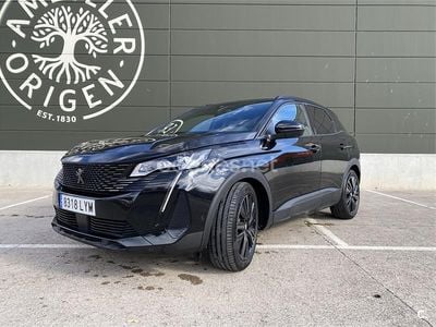 Negro Usado 2022 Peugeot 3008 GT SUV | 26.500 €