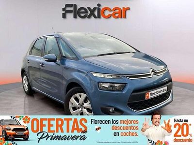 Usado Citroën C4 Feel 120 CV (88 kW) 2016 Azul Monovolumen