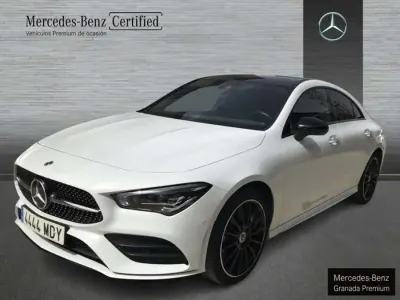 Usado Mercedes CLA250 AMG line 218 CV (160 kW) 2023 Blanco Coupe