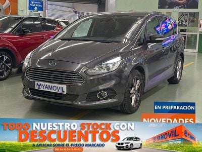 Usado Ford S-MAX Titanium 150 CV (110 kW) 2016 Gris / plata Monovolumen