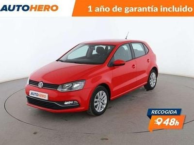 Rojo Usado 2014 VW Polo Advance Berlina | 9999 € (Precio justo)