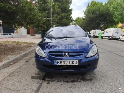 Usado Peugeot 307 110 CV (80 kW) 2004 Azul Familiar