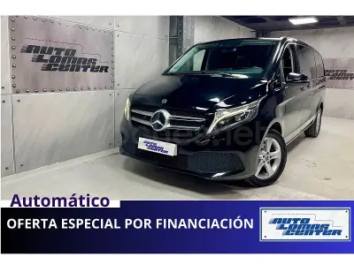 Usado Mercedes V220 Avantgarde 163 CV (119 kW) 2021 Negro Monovolumen