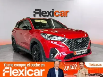 Usado Hyundai Tucson N Line 177 CV (130 kW) 2019 Rojo SUV