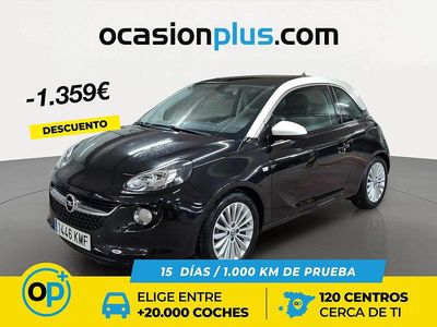 Usado Opel Adam Glam 100 CV (73 kW) 2018 Negro Utilitario
