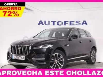 Usado Jaguar F-Pace S 204 CV (150 kW) 2021 Negro SUV