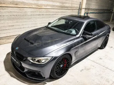 Usado BMW 428 Comfort Edition 245 CV (180 kW) 2014 Gris / plata Coupe