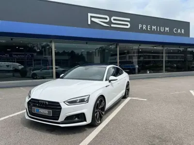 Usado Audi A5 Sportback Sport 355 CV (261 kW) 2017 Blanco Utilitario