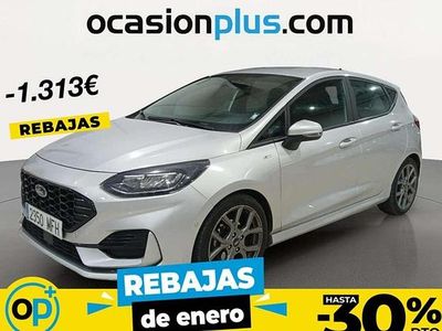 Usado Ford Fiesta ST-Line 125 CV (91 kW) 2023 Plateado Utilitario