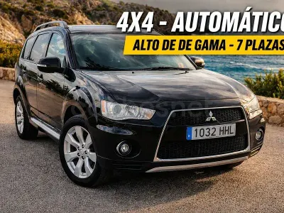 Usado Mitsubishi Outlander 156 CV (114 kW) 2012 Negro SUV