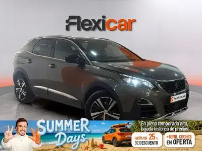 Usado Peugeot 3008 GT-line 180 CV (132 kW) 2018 Gris SUV