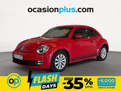 Usado VW Beetle 105 CV (77 kW) 2015 Rojo Utilitario