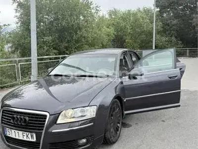 Usado Audi A8 233 CV (171 kW) 2007 Negro Berlina