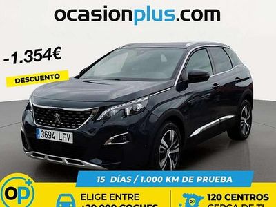 Usado Peugeot 3008 GT-line 131 CV (96 kW) 2020 Gris SUV