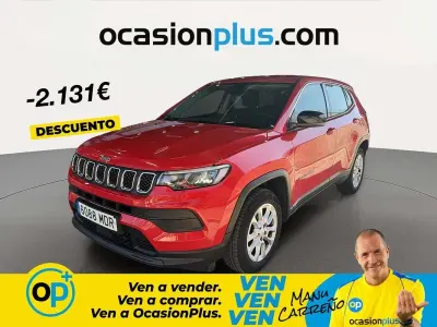 Usado Jeep Compass Longitude 129 CV (94 kW) 2023 Rojo SUV