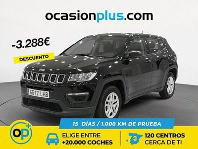 Usado Jeep Compass Sport 140 CV (102 kW) 2020 Negro SUV