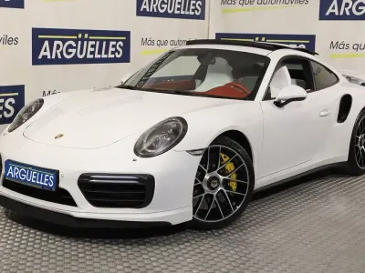 Käytetty Porsche 911 Turbo S 580 HP (426 kW) 2017 Valkoinen Coupe - kaksiovinen