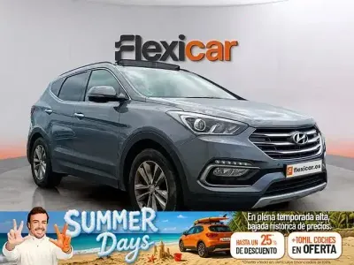 Usado Hyundai Santa Fe 200 CV (147 kW) 2016 Gris SUV