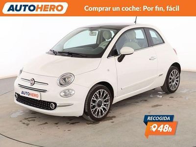 Usado Fiat 500 Lounge 70 CV (51 kW) 2017 Blanco Utilitario