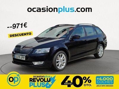 Usado Skoda Octavia Ambition 110 CV (80 kW) 2016 Negro Familiar
