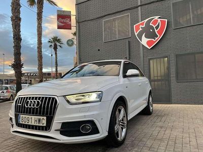 Usado Audi Q3 S-Line 177 CV (130 kW) 2014 Blanco SUV