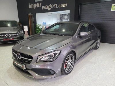 Usado Mercedes CLA200 AMG line 136 CV (100 kW) 2016 Gris / plata Berlina