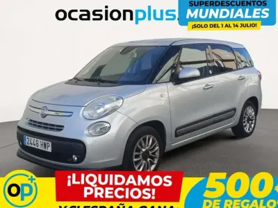 Usado Fiat 500L Living 85 CV (62 kW) 2014 Gris Monovolumen