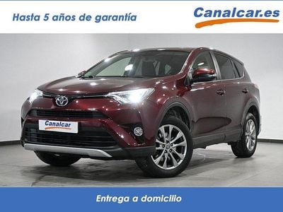 Usado Toyota RAV4 Advance 150 CV (110 kW) 2016 Granate SUV