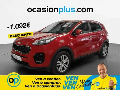 Usado Kia Sportage 115 CV (84 kW) 2017 Rojo SUV