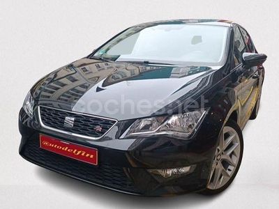Negro Usado 2015 Seat Leon FR Berlina | 12.500 € (Precio justo)