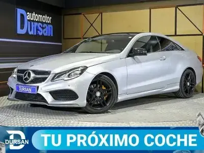 Usado Mercedes E220 171 CV (125 kW) 2014 Gris claro Coupe
