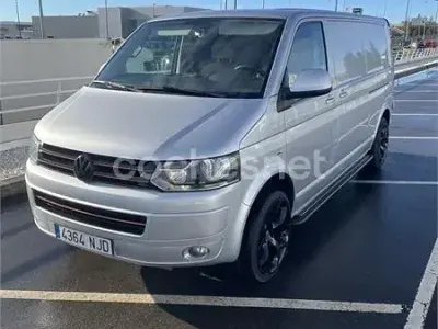 Usado VW T5 Pro 140 CV (102 kW) 2014 Gris / plata Van
