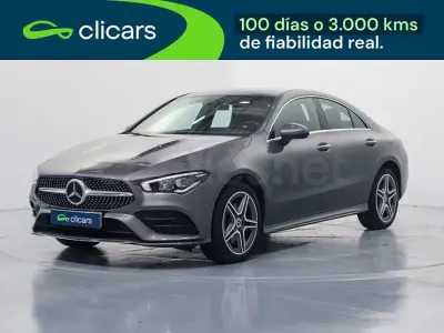 Usado Mercedes CLA250e 218 CV (160 kW) 2022 Gris / plata Coupe