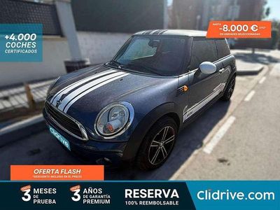Usado Mini ONE 90 CV (66 kW) 2010 Azul Utilitario