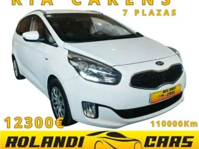 Usado Kia Carens 135 CV (99 kW) 2014 Blanco Monovolumen