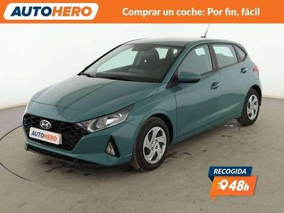 Usado Hyundai i20 Select 101 CV (74 kW) 2022 Verde Utilitario